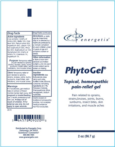 2 oz. Label - PhytoGel 2 oz. Label